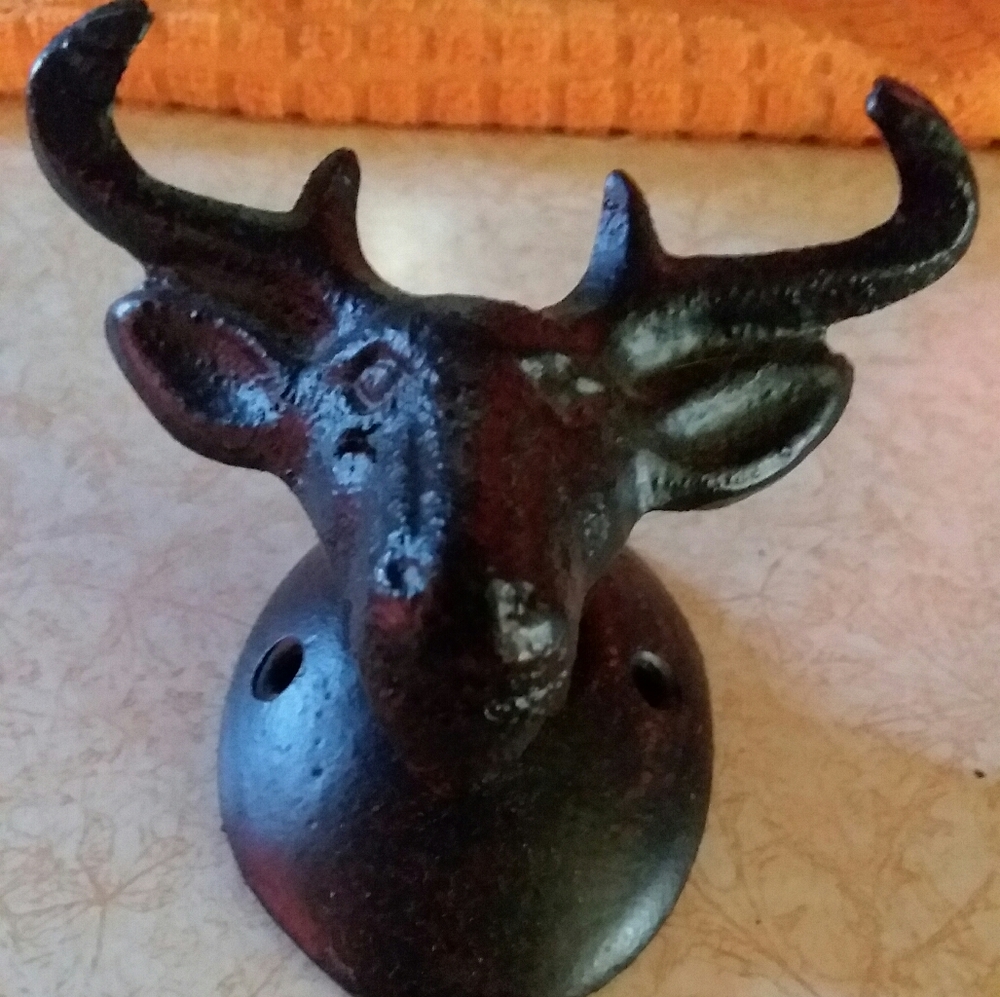Cast iron deer/moose